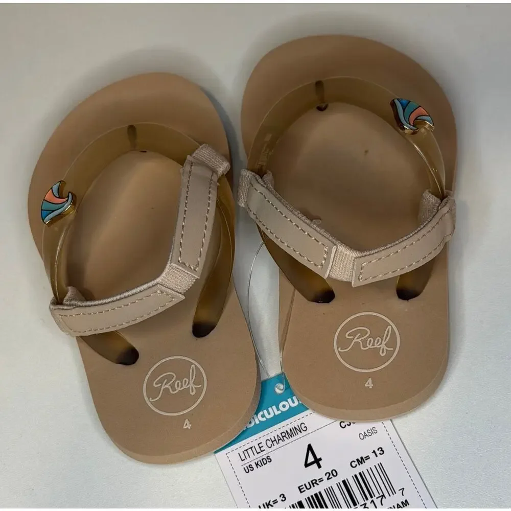 NWT Reef Kids Little Charming - Toddler Size 4